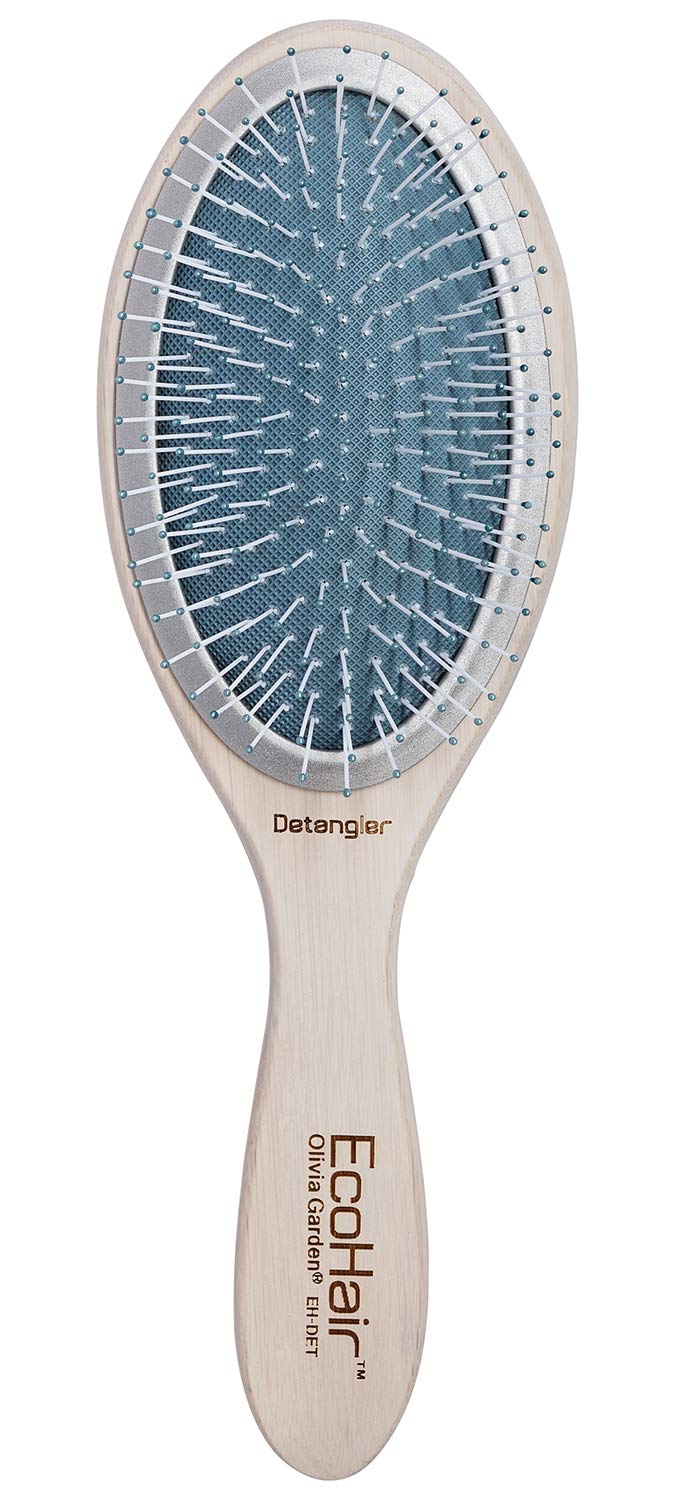 Olivia Garden Ã‚Olivia Garden EcoHair Paddle Eco-Friendly Bamboo Hair Brush EH-DET (Detangler)