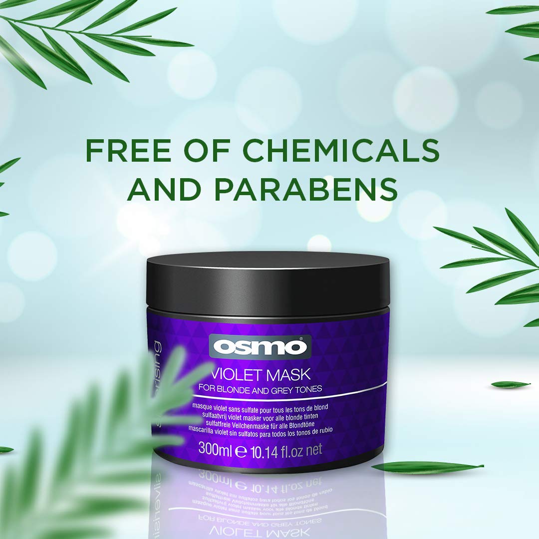 Osmo Silvering Violet Mask, 10.14 Ounce