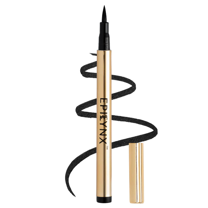 EPILYNX Waterproof Liquid Eyeliner - Smudge-Proof, Long-Lasting Vegan Liquid Eyeliner Pen with Precision Tip for Smooth Application, Gluten-Free, Hypoallergenic Eye Liner - 2mL Black