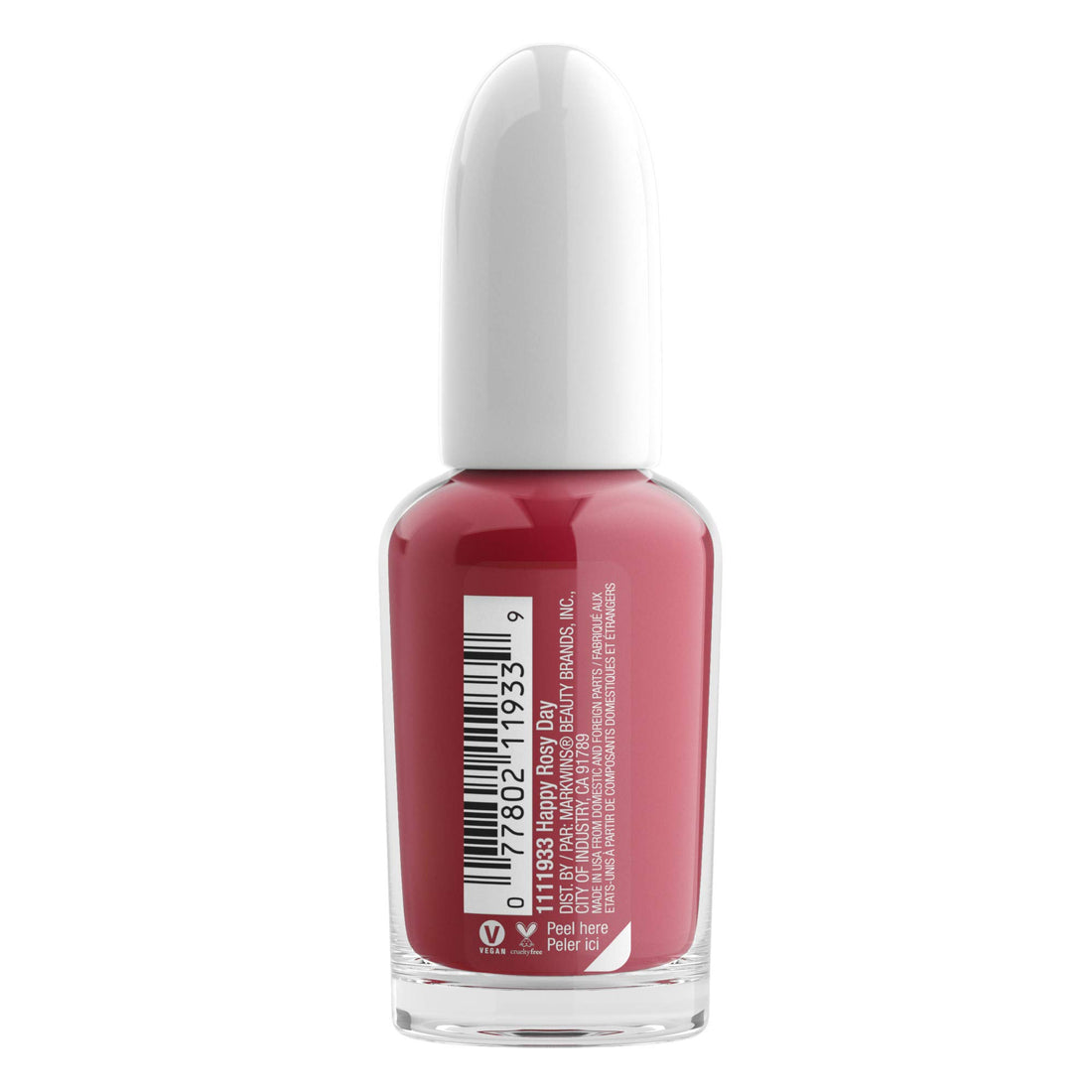 wet n wild Fast Dry AF Nail Polish, Quick 40 Second Dry Time, Long Lasting High-Shine - Happy Rosy Day