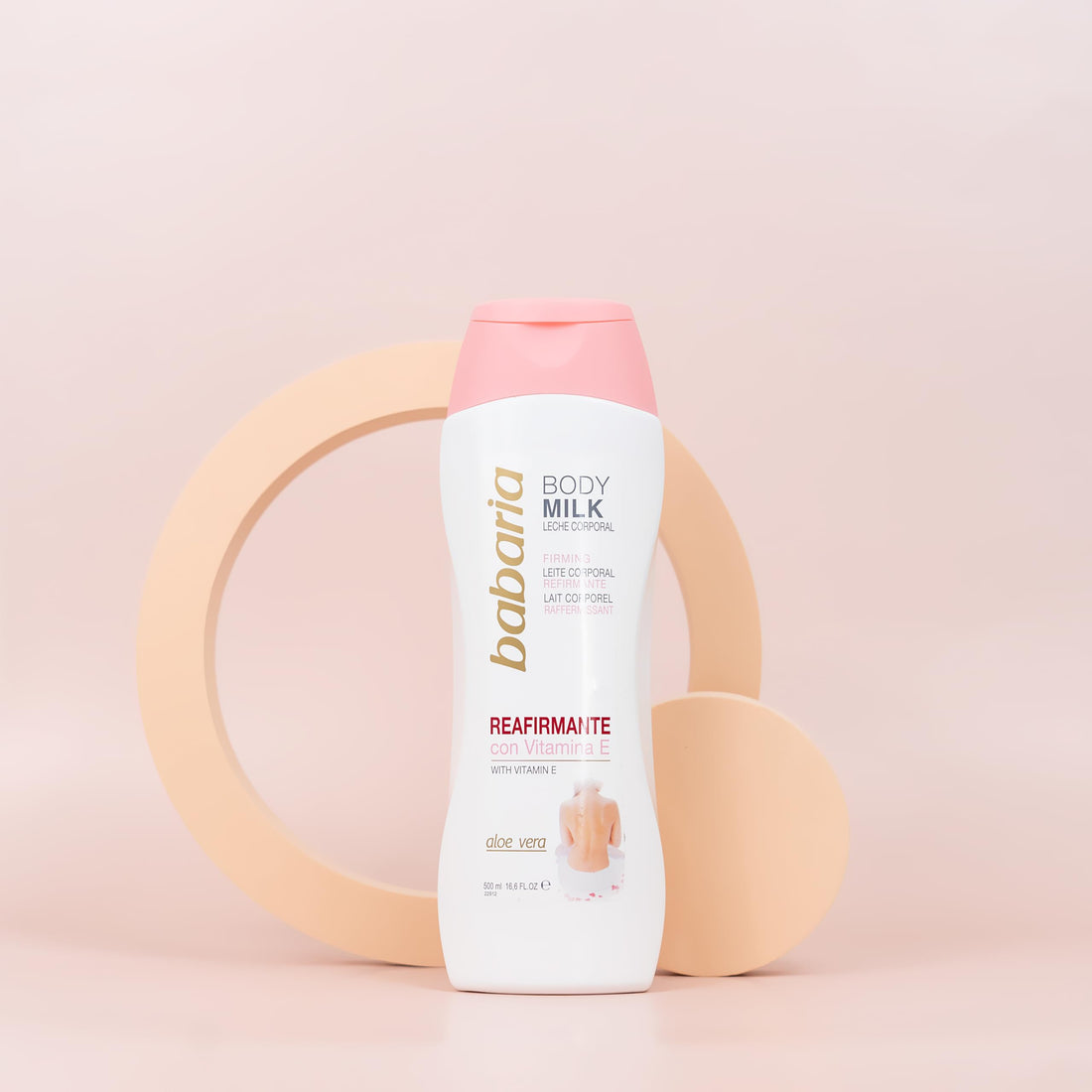 Babaria Aloe Vera Firming Body Care With Aloe Vera (Firming Bodymilk with Vitamin E) 17 oz