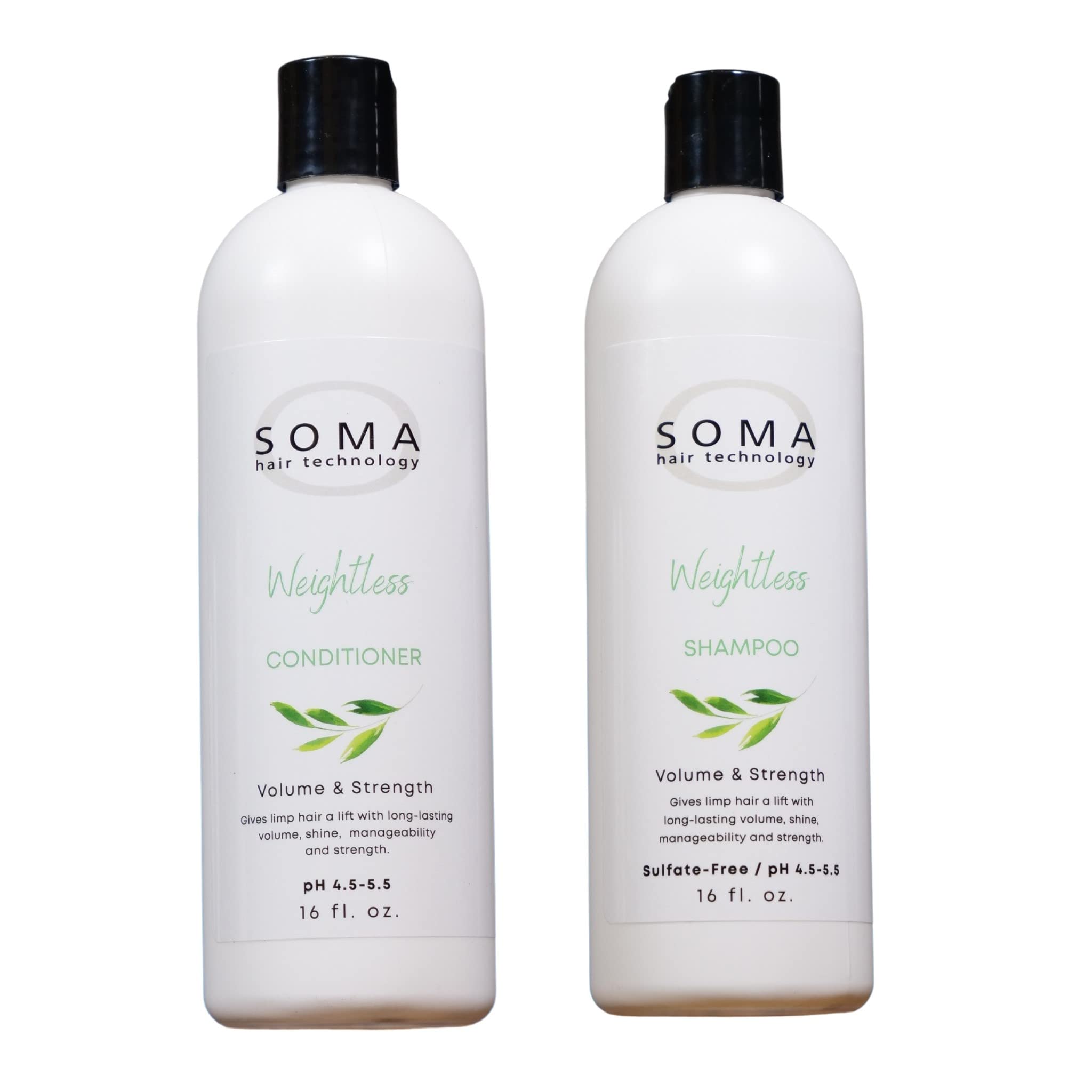 Soma Weightless Shampoo & Conditioner 16 oz Set Duo