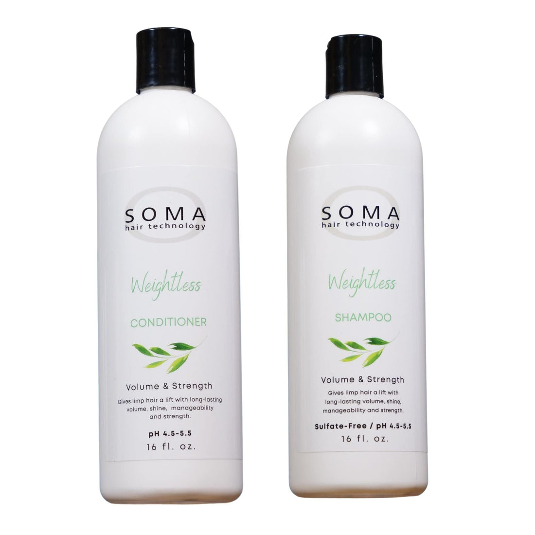 Soma Weightless Shampoo & Conditioner 16 oz Set Duo