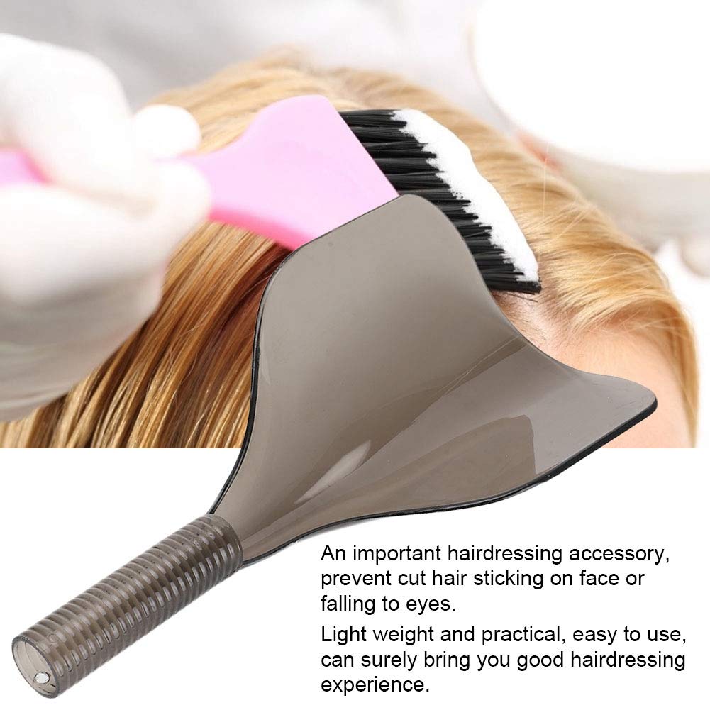 Hairdressing Face Cover, Dyeing Mask Hair Cutting Eye Cover Face Hairspray Cutting, for Salon Styling Tools Barber Supplies(Transparent grey)