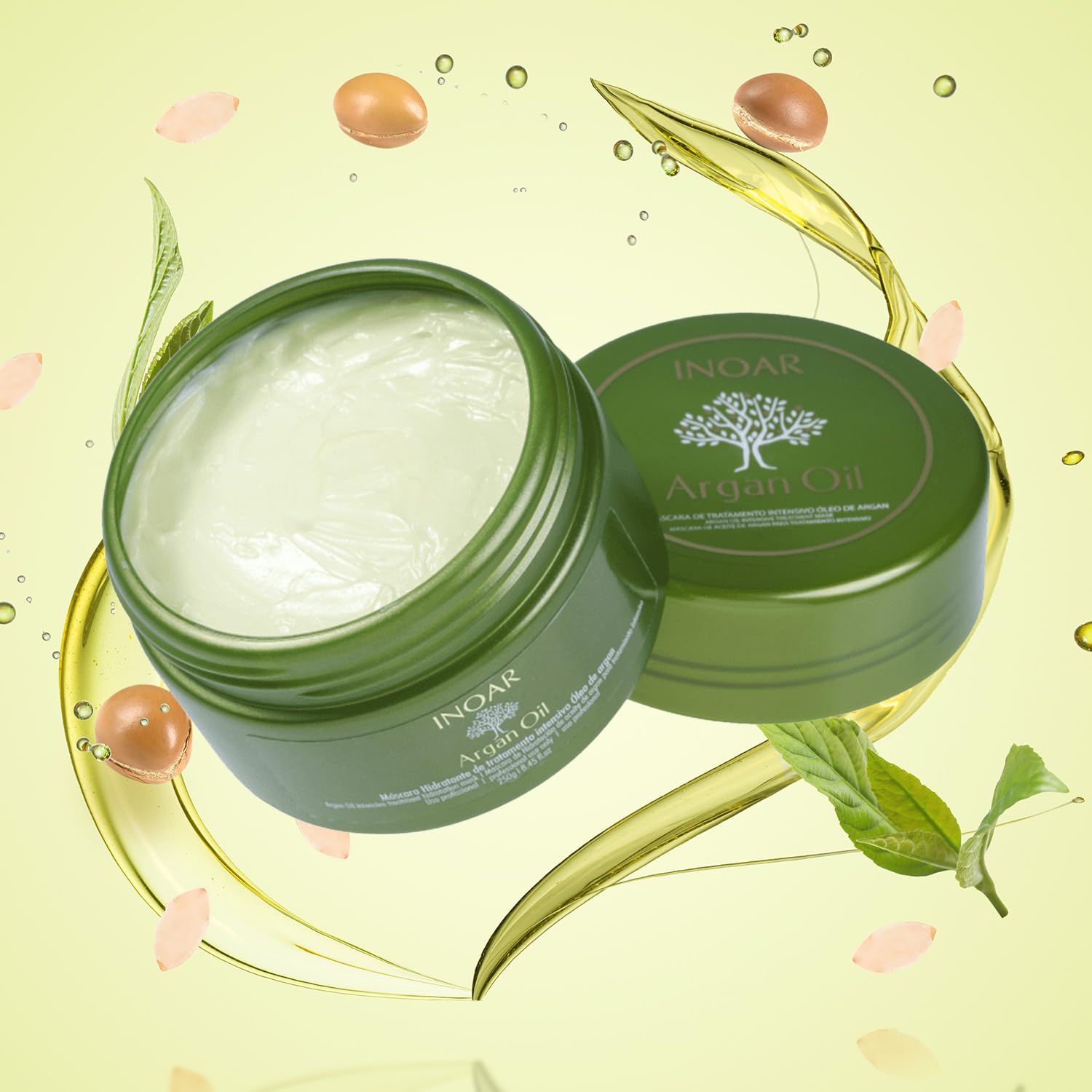 Inoar Argan Oil Hair Mask-Treatment For Damaged 250G