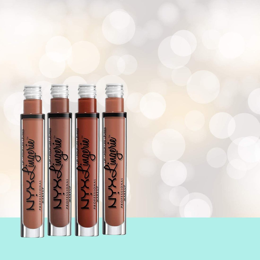 Nyx Professional Makeup Lip Lingerie Liquid Lipstick, Matte Finish - Exotic, 4ml