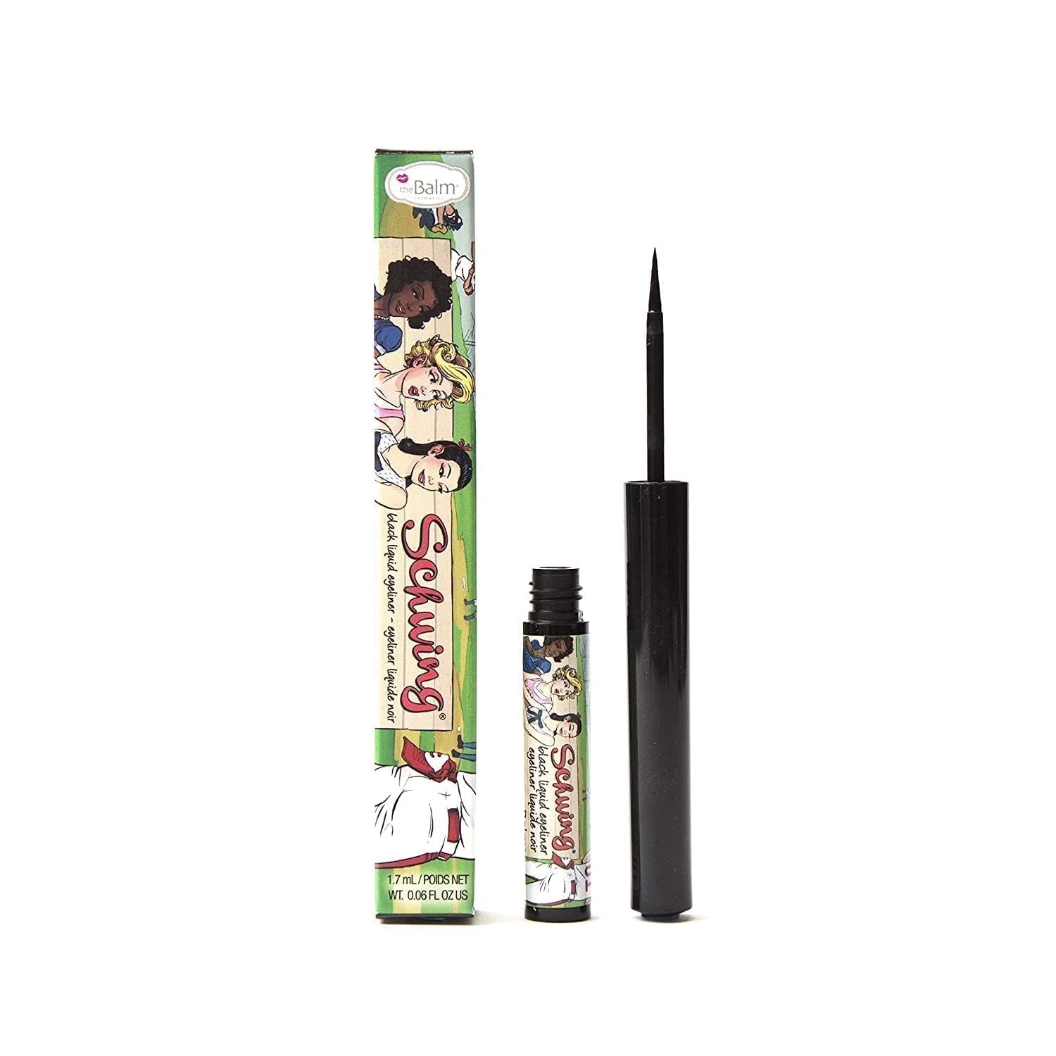 theBalm Schwing Matte Eyeliner Black, .05 Fl Oz