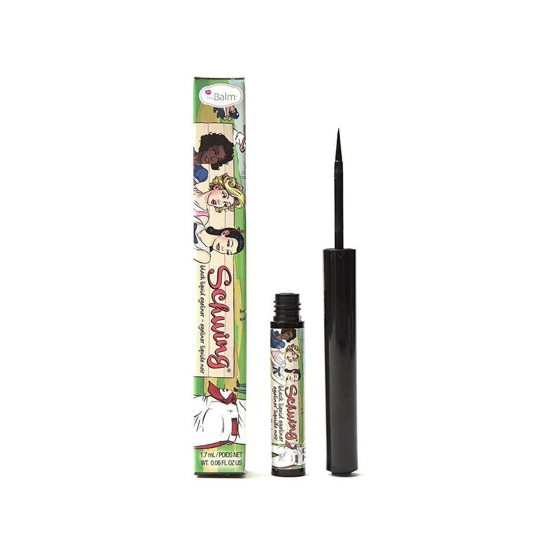 theBalm Schwing Matte Eyeliner Black, .05 Fl Oz