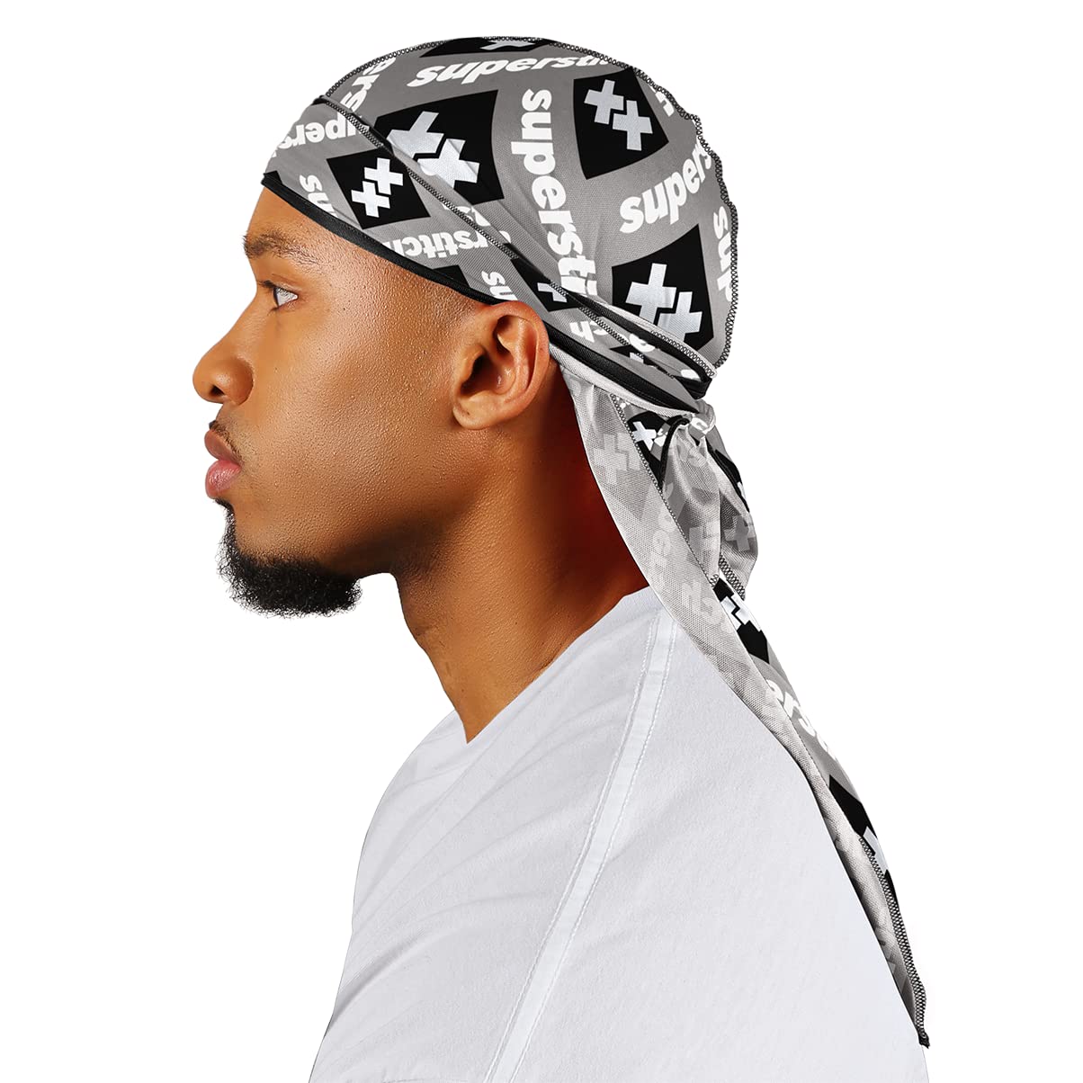 Superstitch Superag Premium Durag (Gray Boxx)