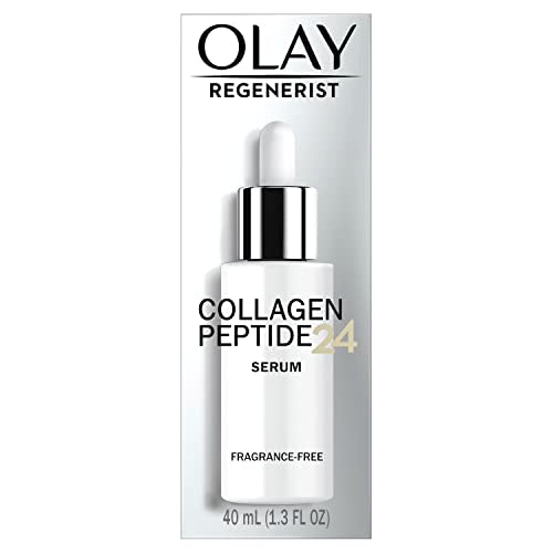 Olay Collagen Peptide Visibly Firming Serum, Fragrance-Free, 1.3 FL OZ (40 mL)