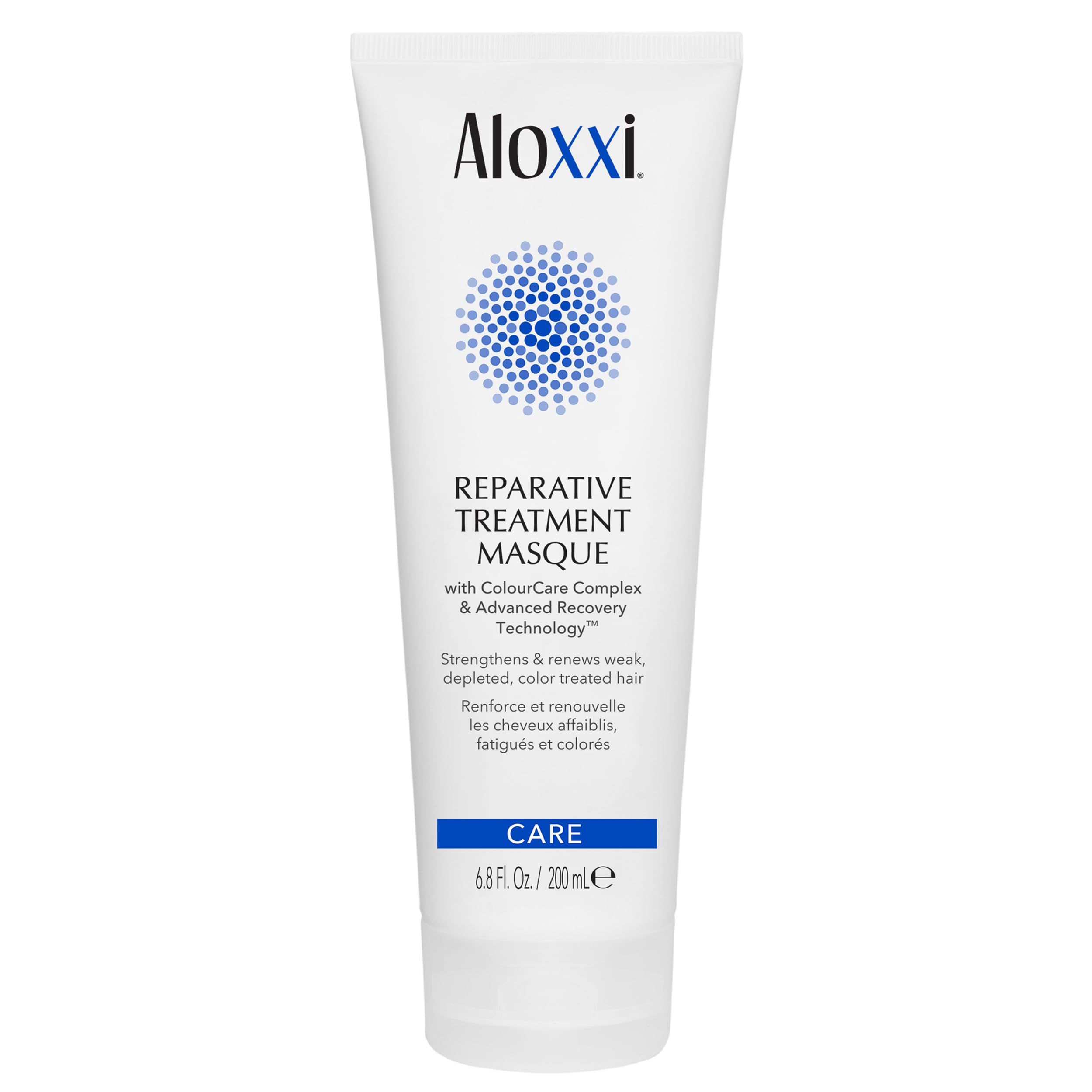 ALOXXI Repair Hair Mask for Color-Treated Hair - Hair Treatment Mask with Keratin & Peptides - Deep Treatment Masque for Dull & Damaged Hair, 6.8Fl Oz