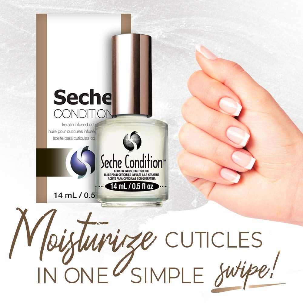 Seche Condition Keratin Infused Cuticle Oil 0.5 oz in U/C