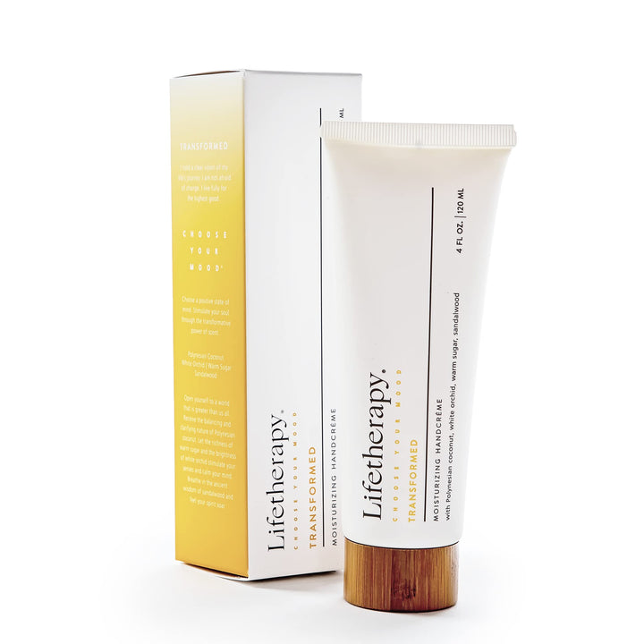 Lifetherapy Moisturizing Handcreme | Non-Greasy, Fast-Absorbing Olive Oil Hand and Nail Creme (Transformed)