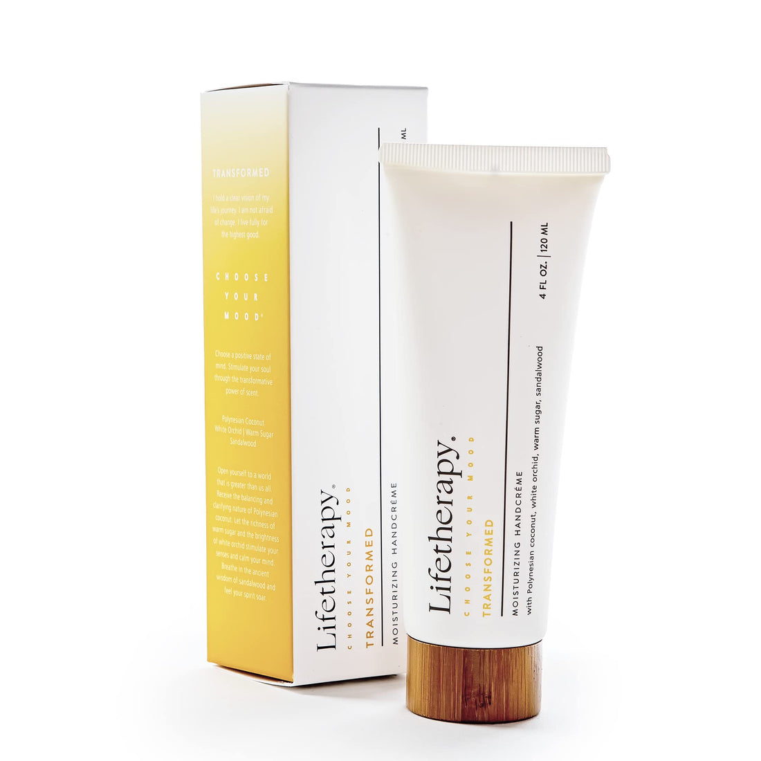 Lifetherapy Moisturizing Handcreme | Non-Greasy, Fast-Absorbing Olive Oil Hand and Nail Creme (Transformed)