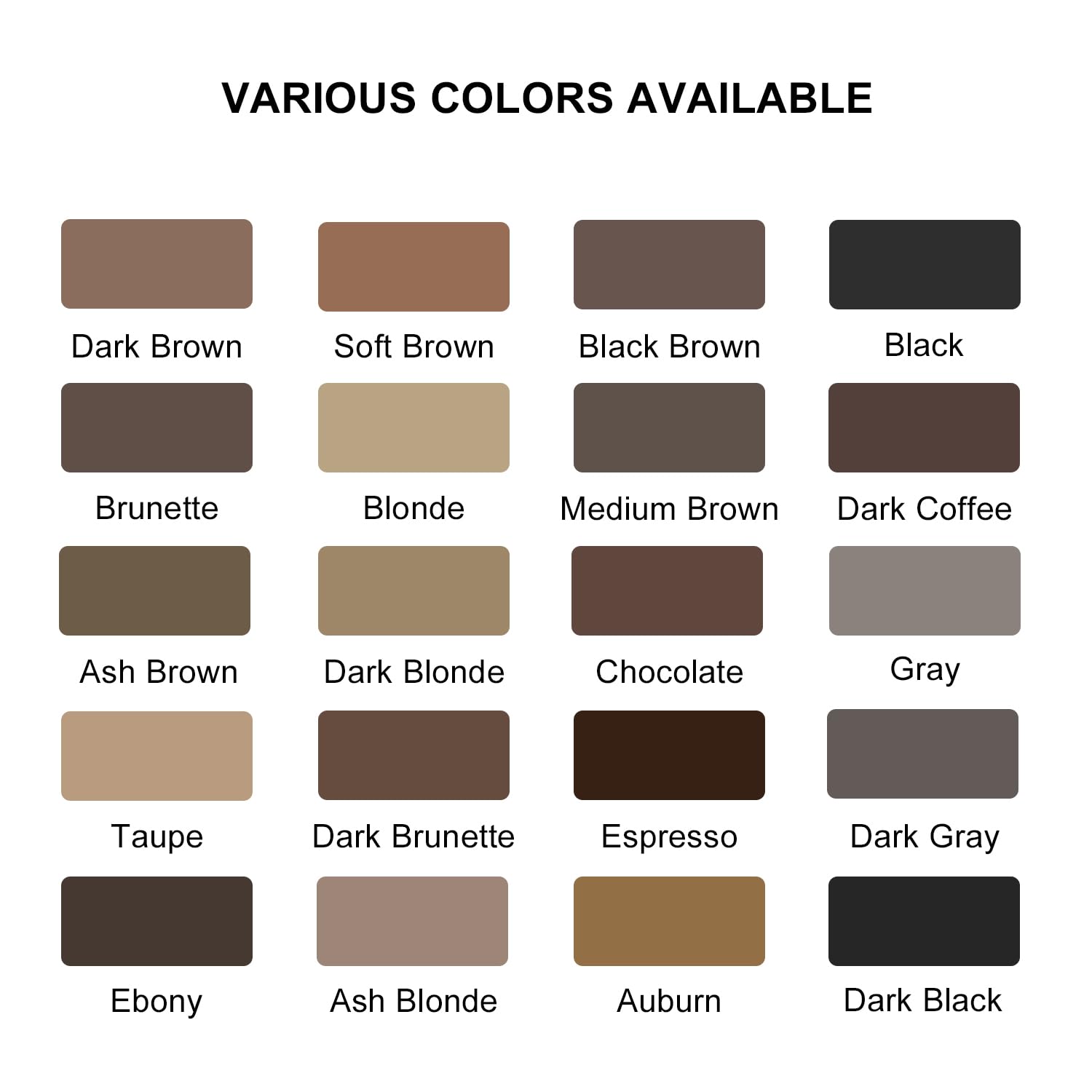 2-IN-1 Dual-ended Waterproof Eyebrow Pencil With 4 Tip Microblading Pen and Ultra-Precise Brow Pencil, Brush, Makeup for Natural Looking-Soft Brown