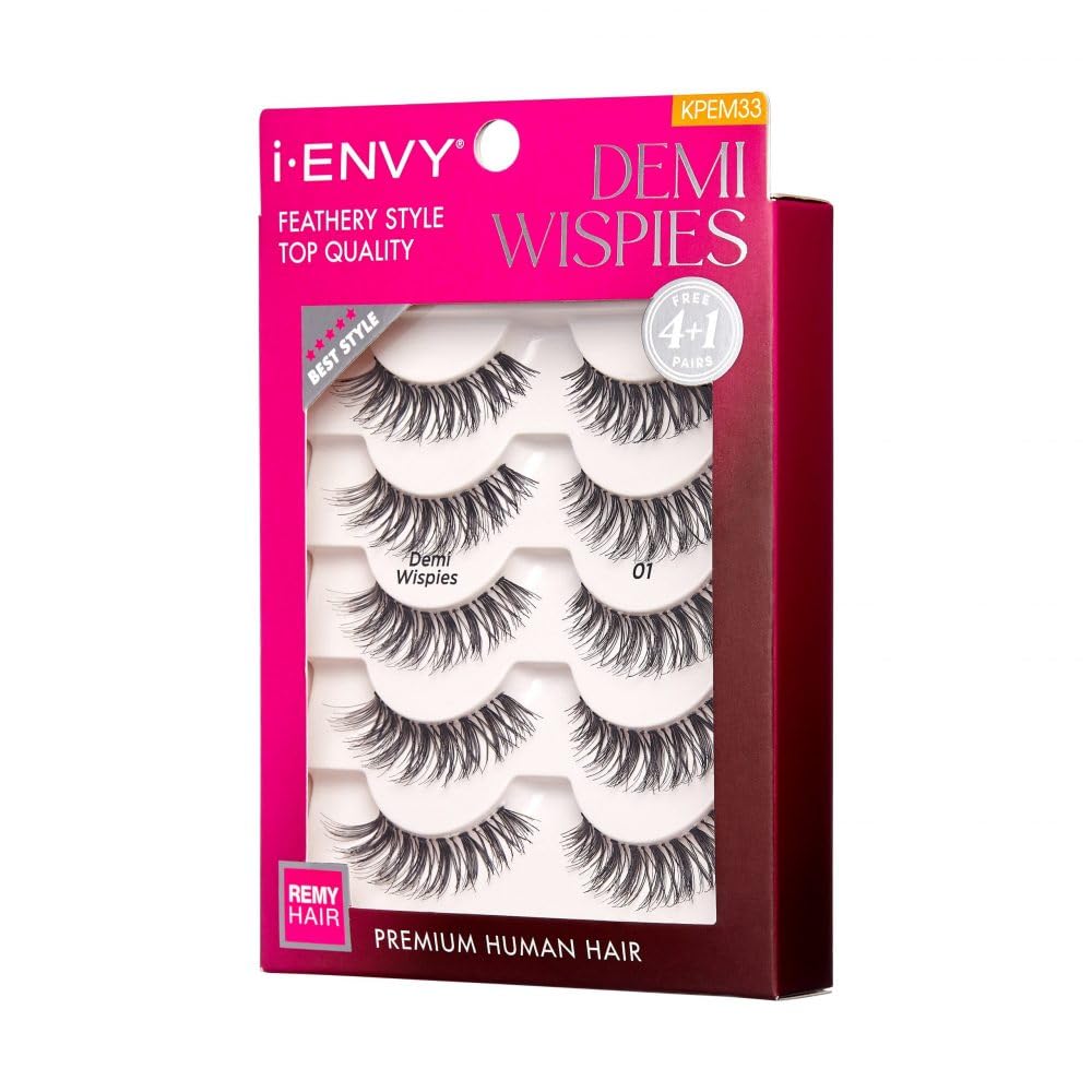 Kiss I Envy Beyond Naturale 01 Lashes Demi Wispies Value Pack
