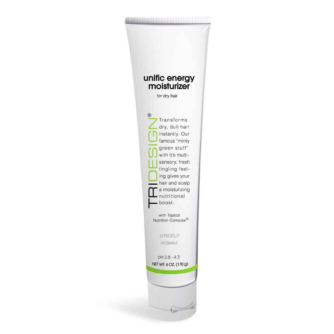 TRI Design Unific Energy Moisturizer Conditioner – Leave In Conditioner for Curly Hair, Anti Frizz Hair Serum & Deep Conditioner for Dry, Damaged Hair – Frizz Control & Hair Care Solution – 6 oz Tube