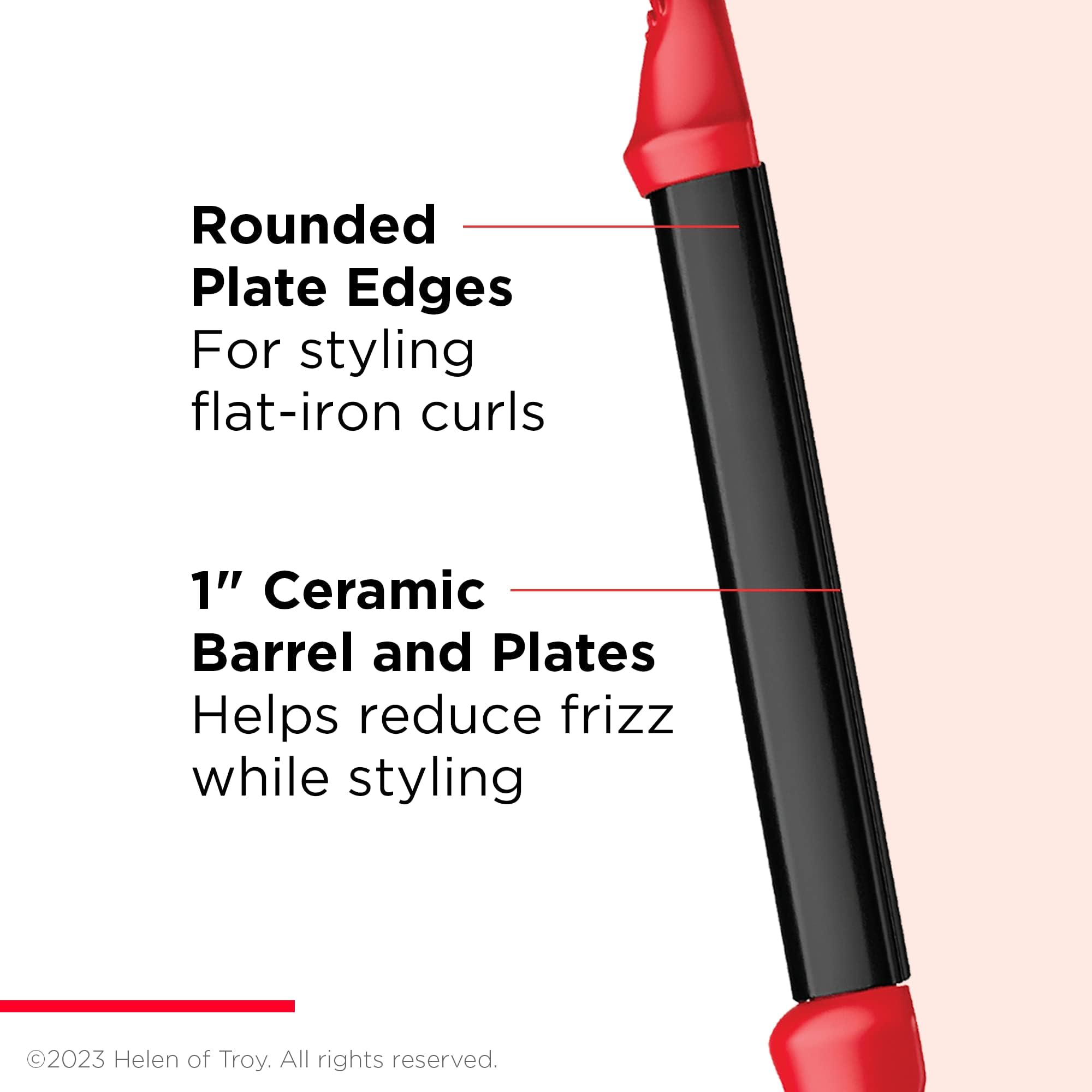 REVLON Style Multiplier Versatile Styler I Flat and Curl Iron, (1 in)