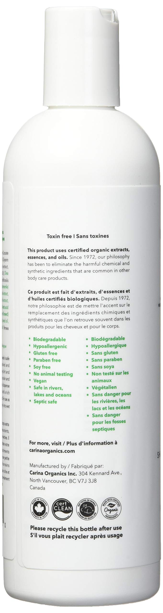 Carina Organics Lavender Shampoo & Body Wash