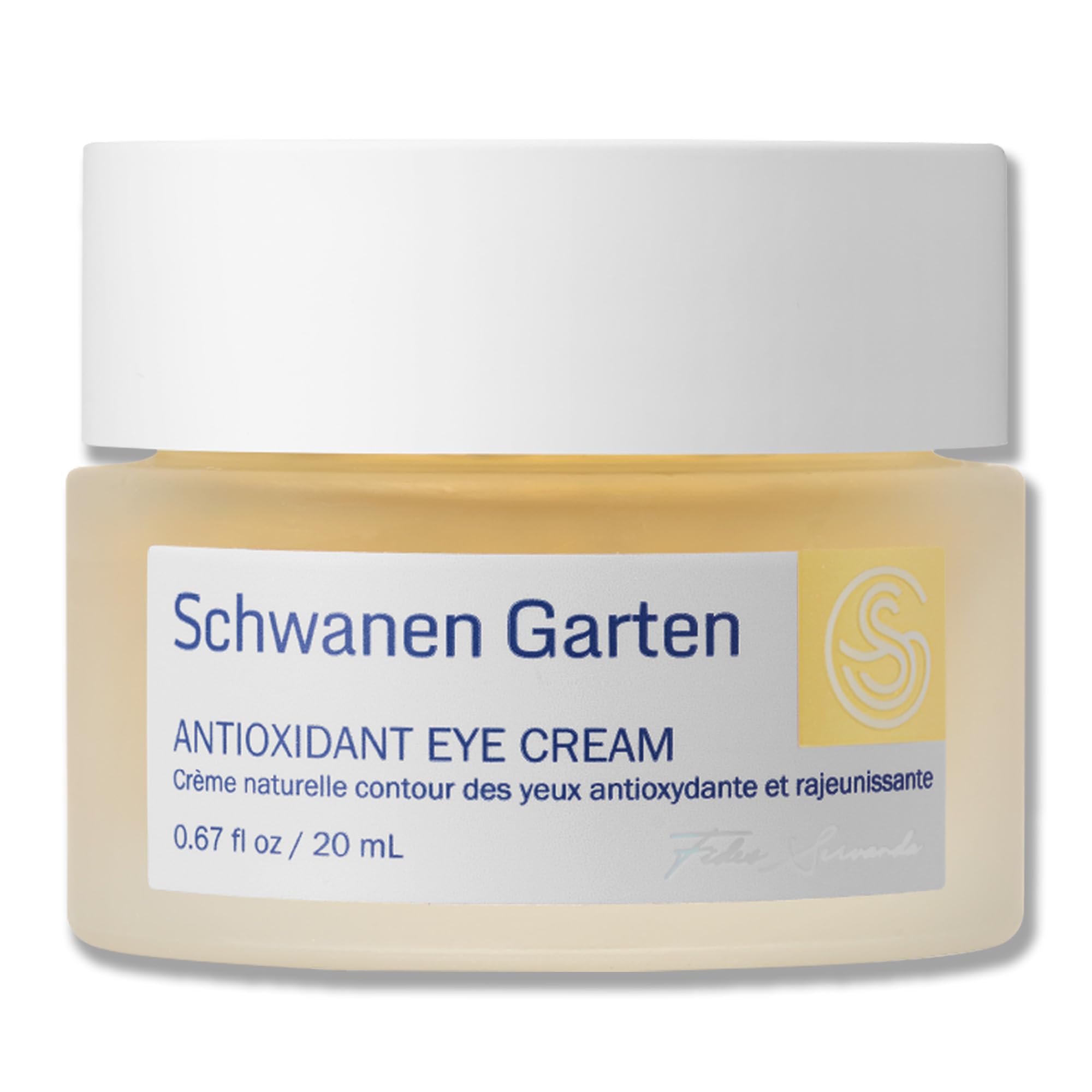 Schwanen Garten | Antioxidant Eye Cream | Korean Skin Care | K Beauty | Clean Beauty | 0.67 fl oz/20ml