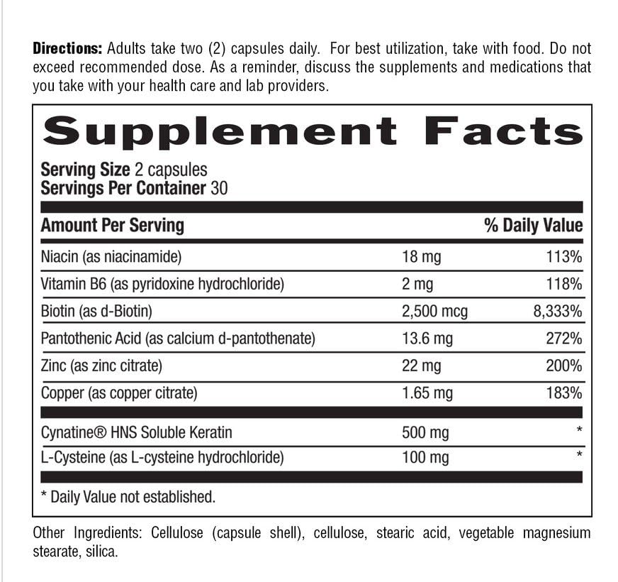 Country Life® Maxi-Hair® 50+ - Certified Gluten Free – Supports Healthy Hair Growth - Reduction in Age-Related Hair Loss and Less Shedding*