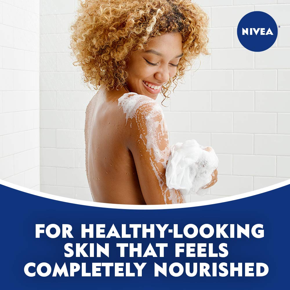 NIVEA Nourishing Shea Butter Care Body Wash - with Nourishing Serum - 20 fl. oz. Bottle