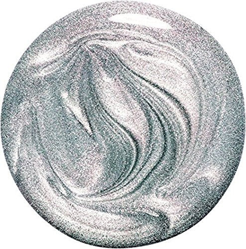 Revlon Nail Enamel, Chip Resistant Nail Polish, Glossy Shine Finish, in Black/Grey, 135 Molten Magic, 0.5 oz