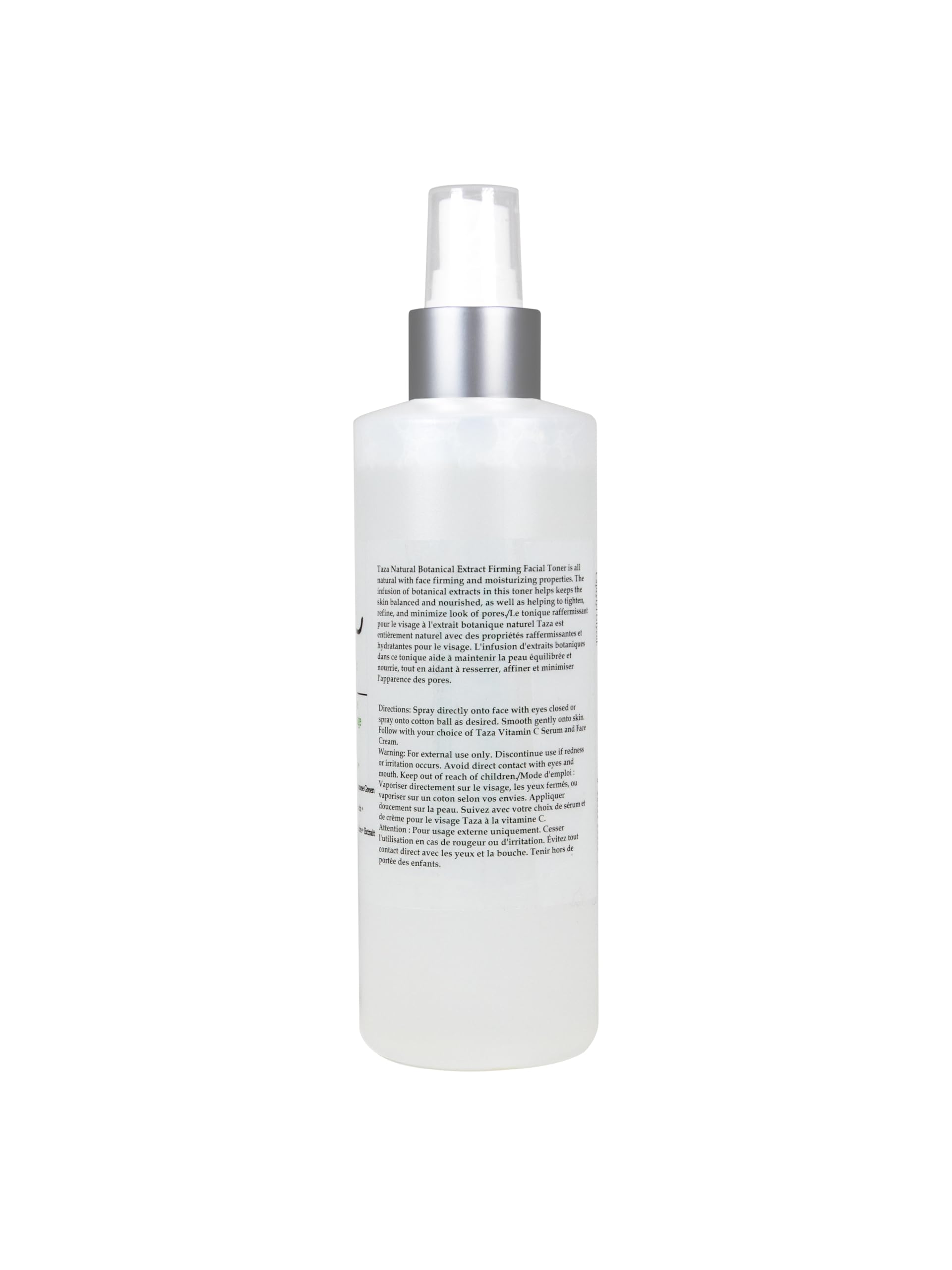 Premium Taza Natural Botanical Extract Firming Facial Toner