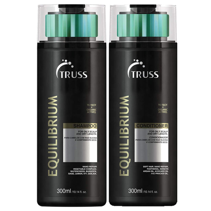 TRUSS Equilibrium Shampoo and Conditioner Set Bundle