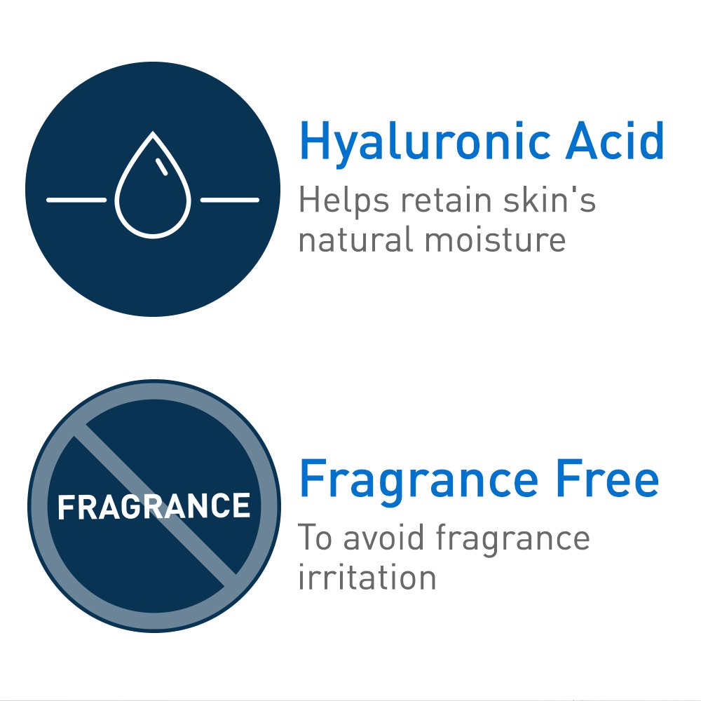 CeraVe 1% Hydrocortisone Anti-Itch Cream, Fragrance-Free Relief for Eczema-Prone & Dry Skin, 1 Ounce