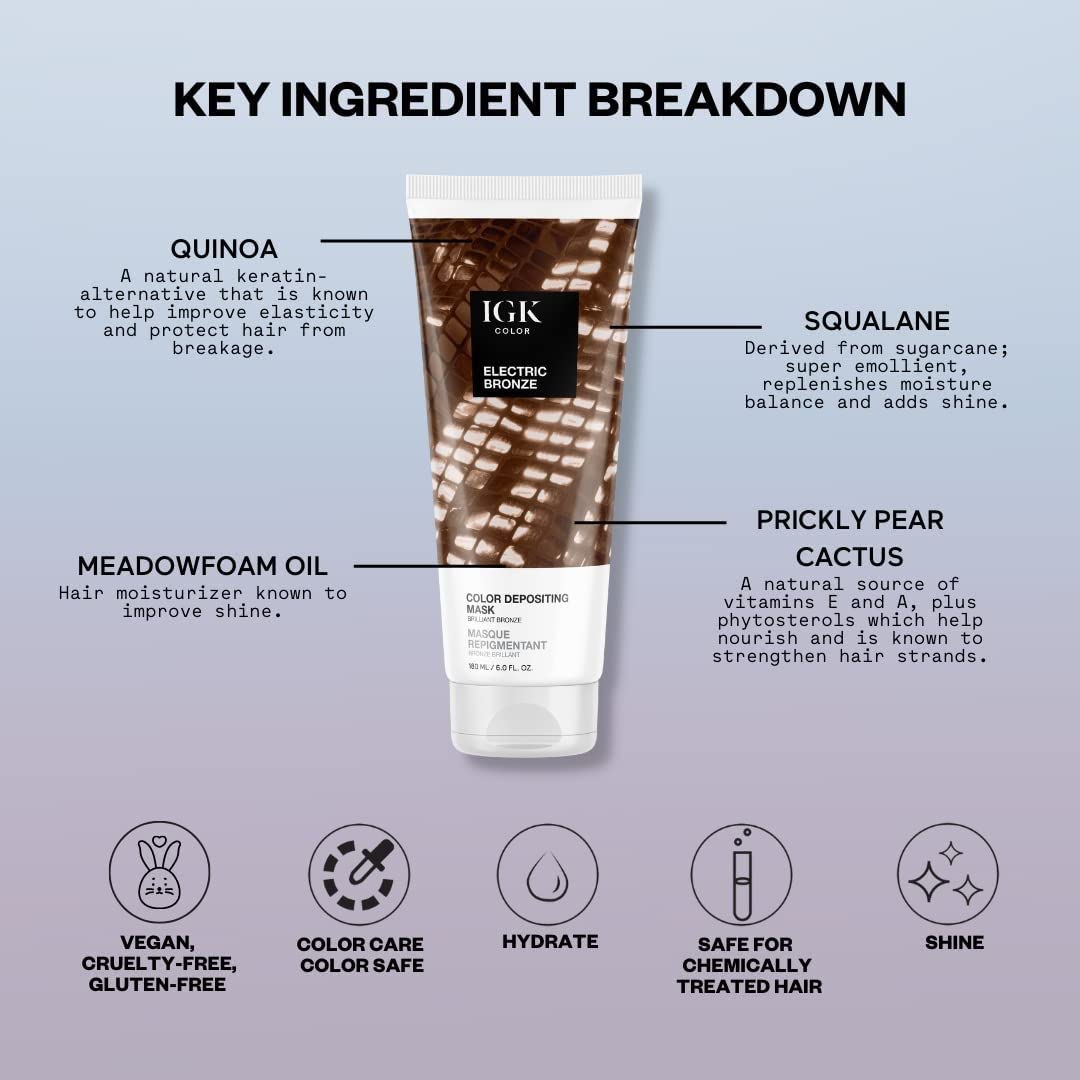 IGK Color Depositing Mask - Electric Bronze