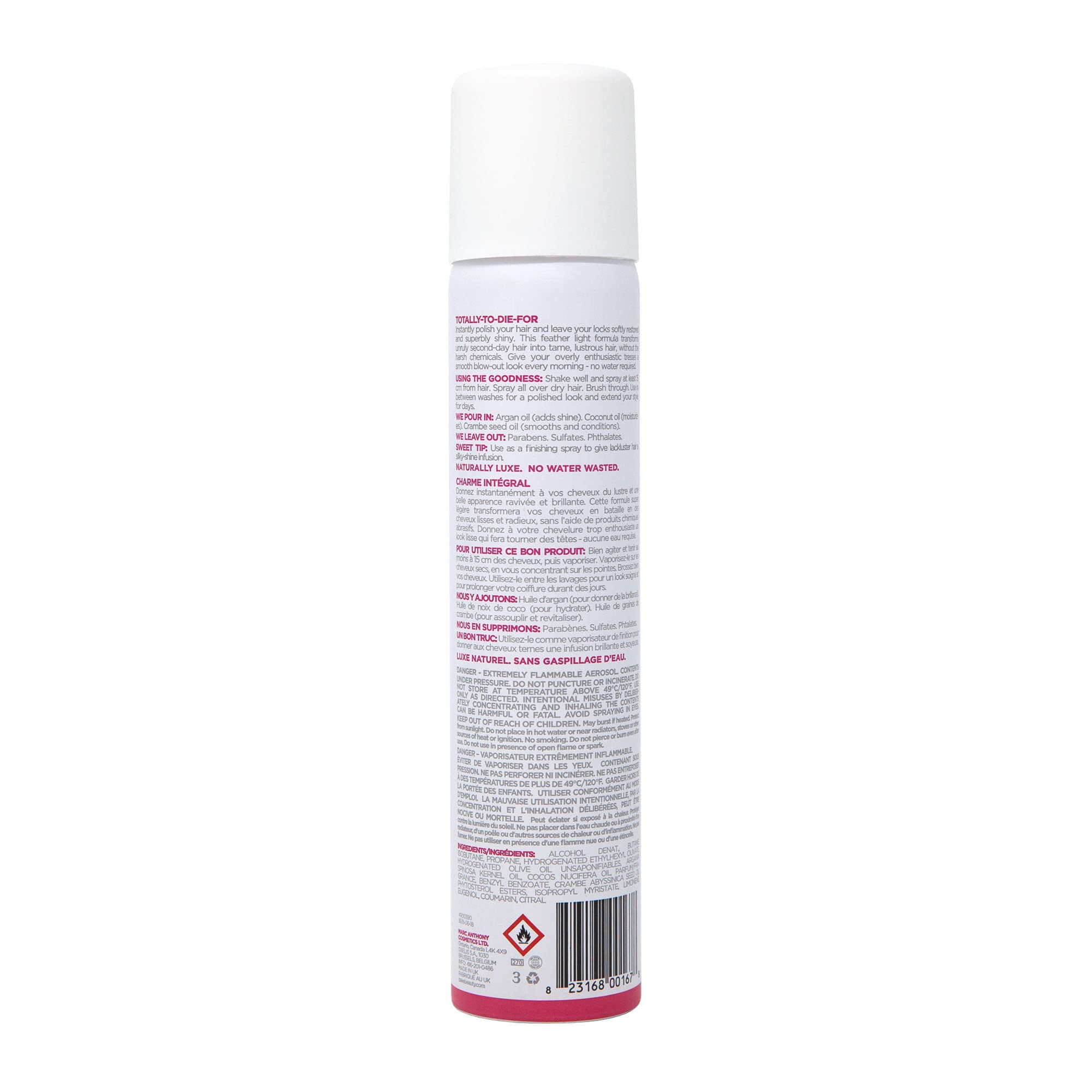 Cake Beauty Cake Locks Smith Dry Conditioner Spray - 200ml (Pack of 6)