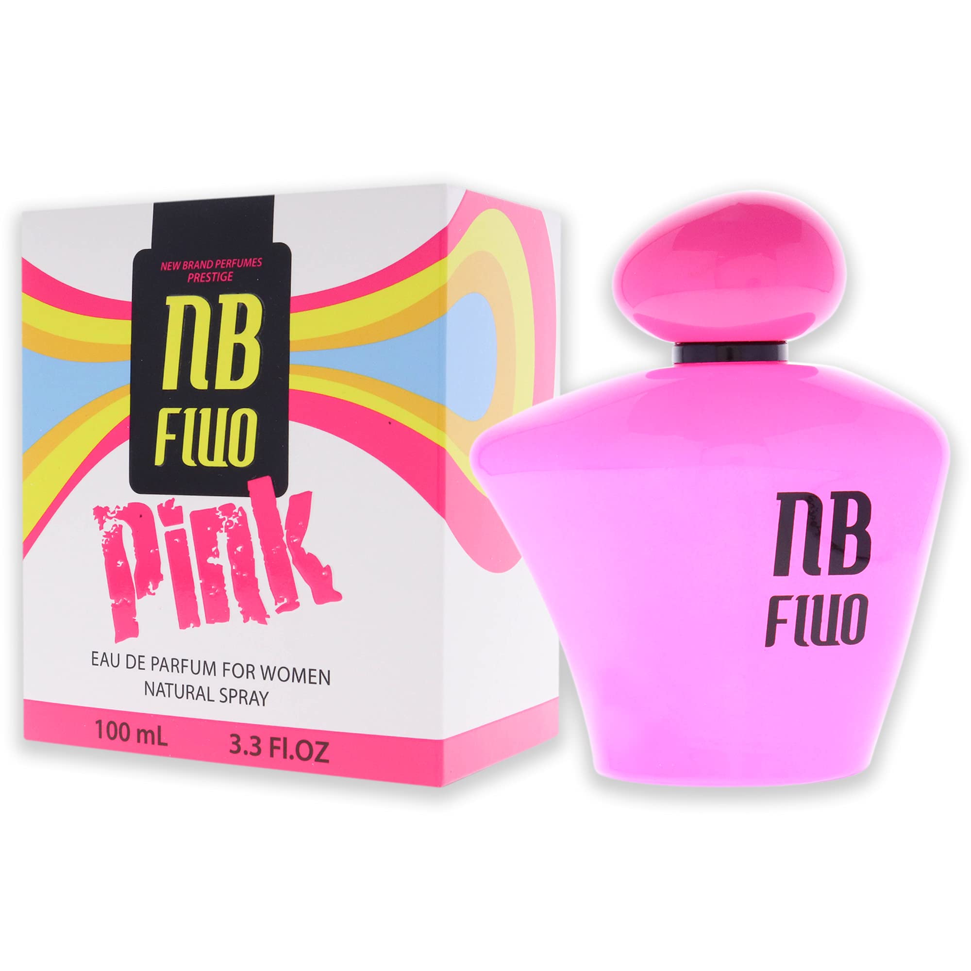 New Brand Fluo Pink EDP Spray Women 3.3 oz