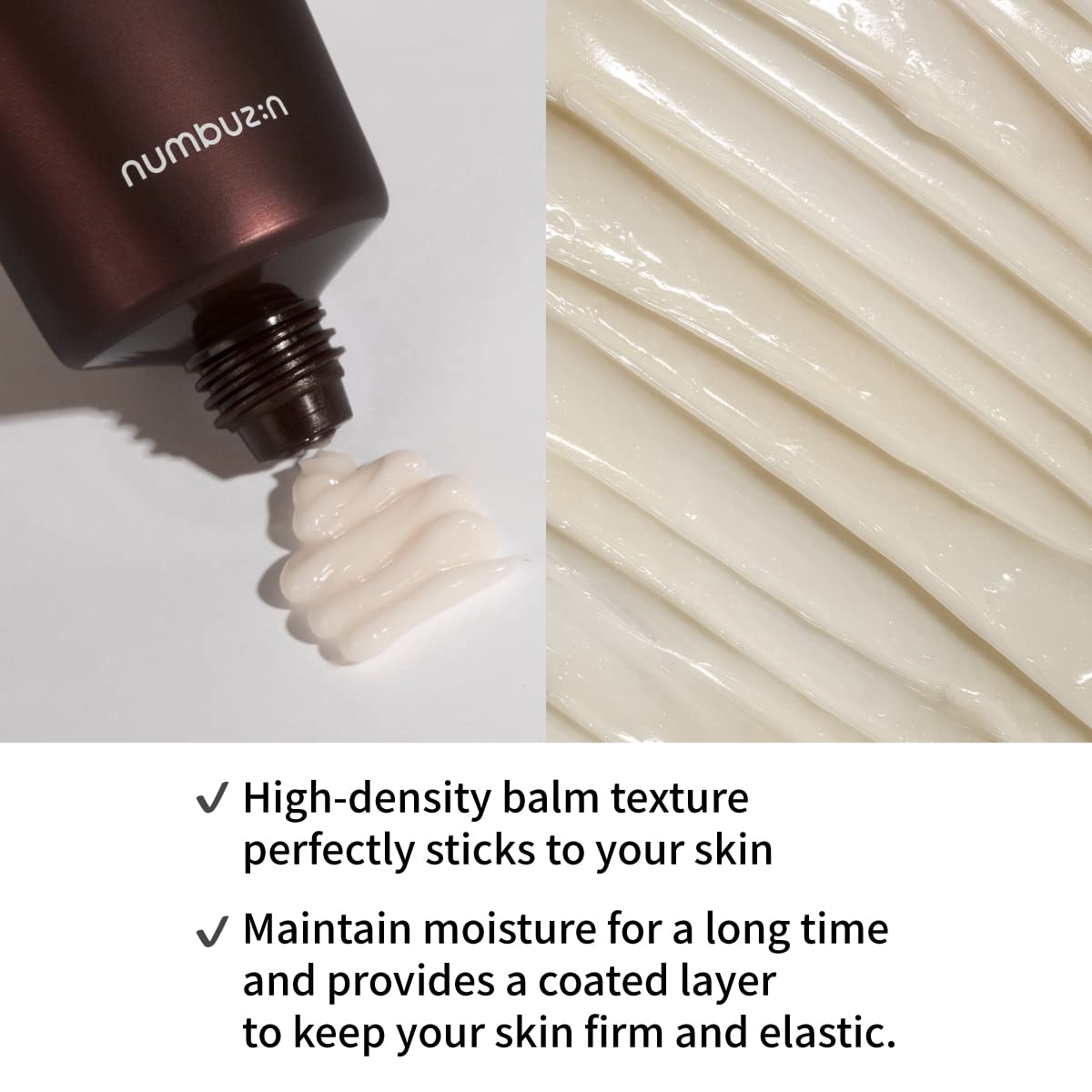 numbuzin No.4 Cream | Full-Nutrient Firming Cream | Skin Elasticity, Wrinkle Care, Anti-aging, Deeply Nourishing, Hydration | Red Ginseng, Panthenol, Niacinamide, Bifida | 2.02 fl. oz.