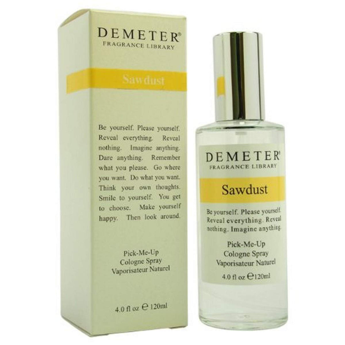 Demeter Cologne Spray for Women, Sawdust, 4 Ounce