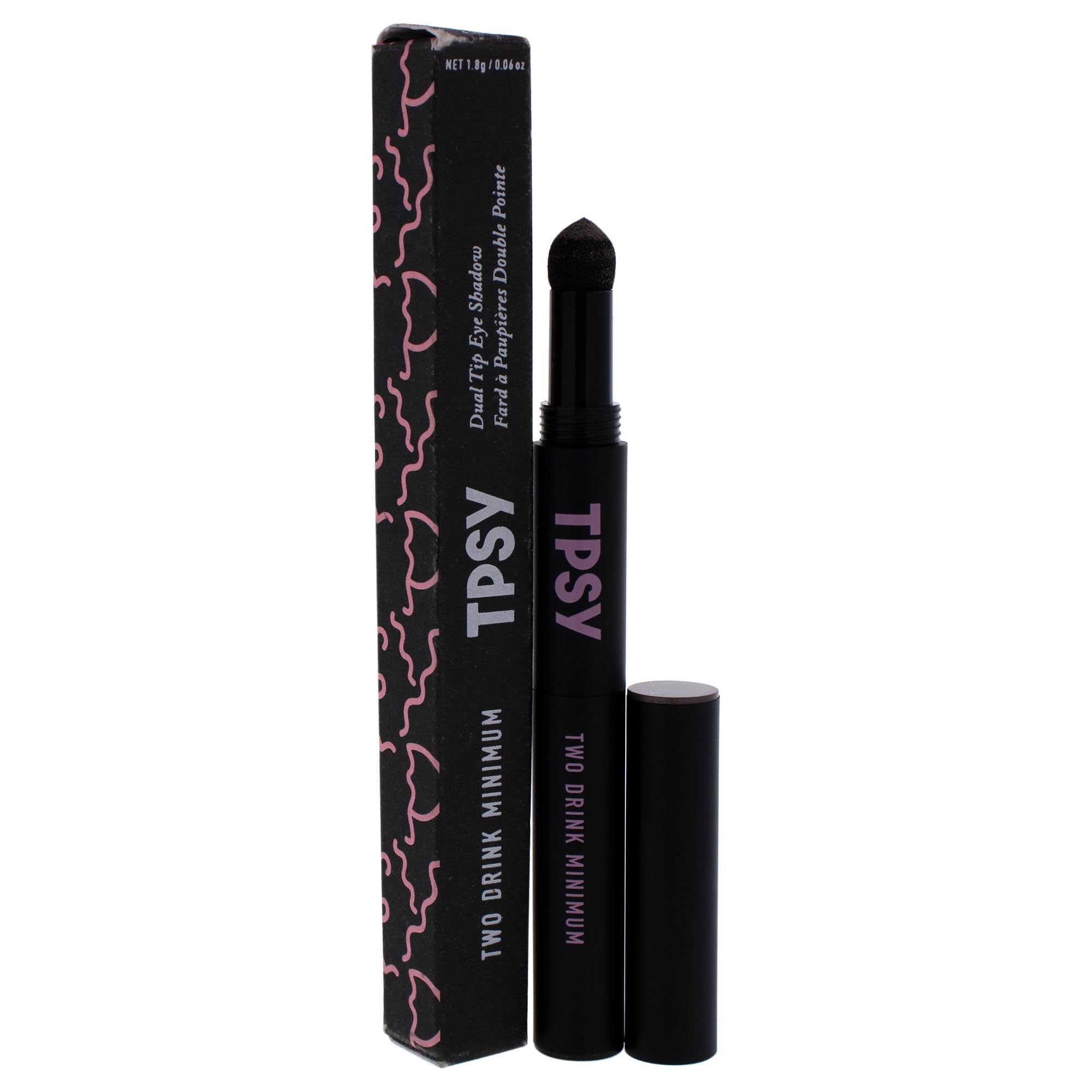 TPSY Two Drink Minimum Dual Tip Eyeshadow - Sidewalk and Street Women Eyeshadow 0.06 oz