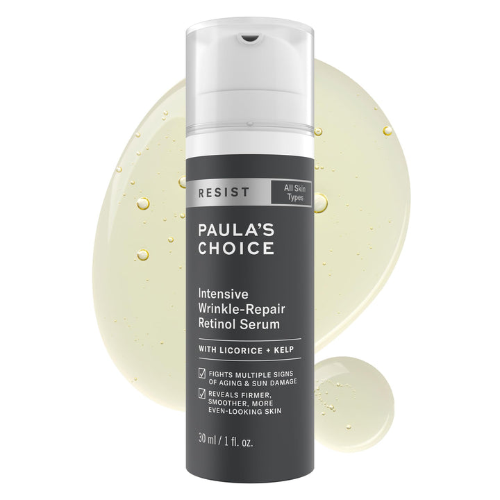 Paula's Choice RESIST Intensive Wrinkle-Repair Retinol Serum, Squalane, Vitamin C & E, Anti-Aging & Wrinkle Treatment, 1 Fl. Oz.