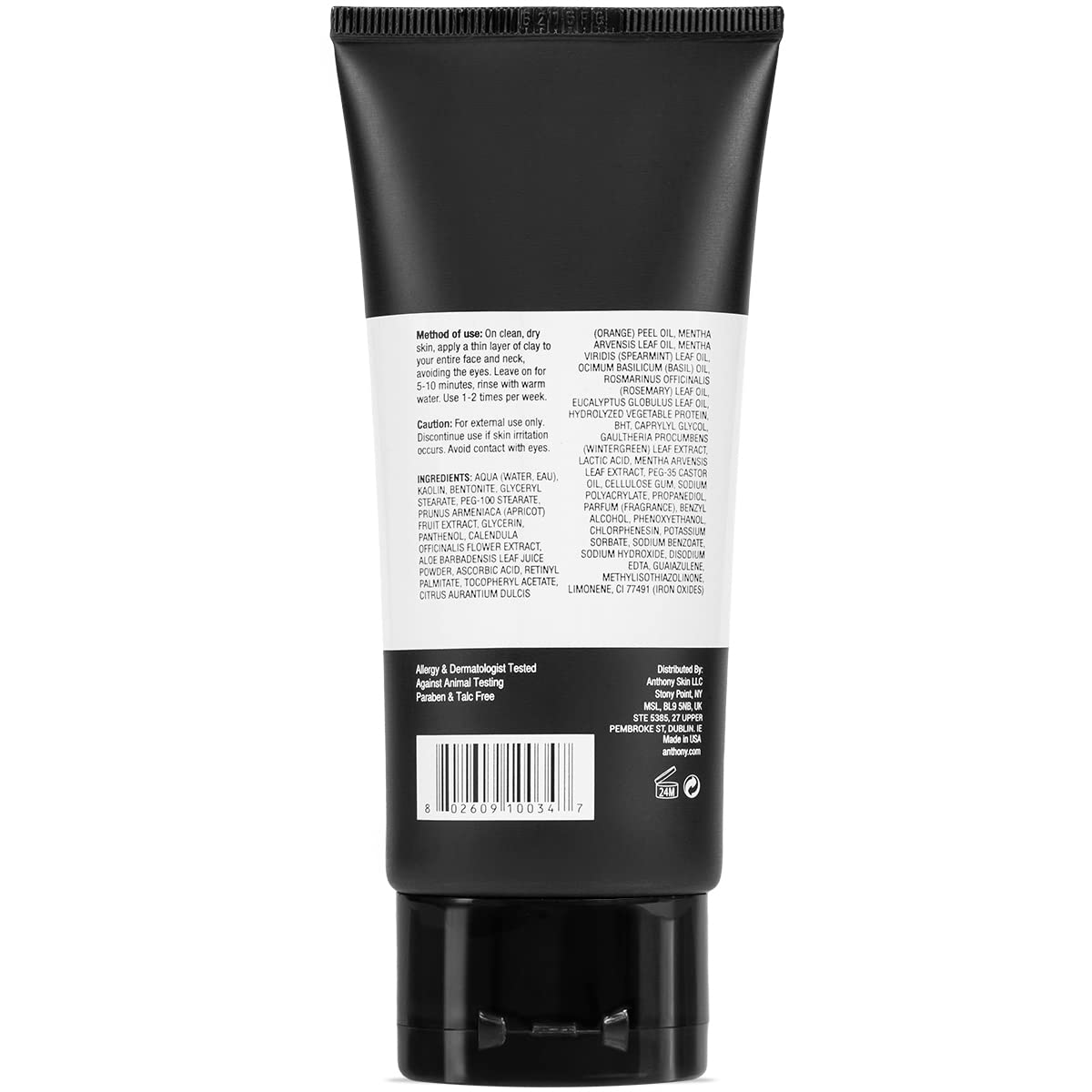 Anthony Deep Pore Cleansing Clay, 3 oz.