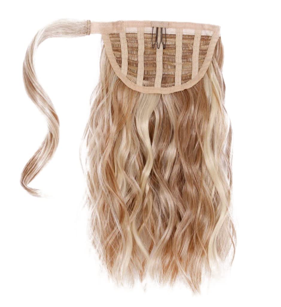 Hairdo 18 Wrap Around Pony Beach Curl Pony Hair Extension R10 Chestnut/Light Brown
