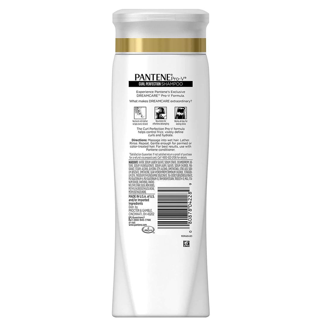 Pantene Pantene Pro V Curly Hair Shampoo Dry To Moisture, dry to moisture 12.6 Oz