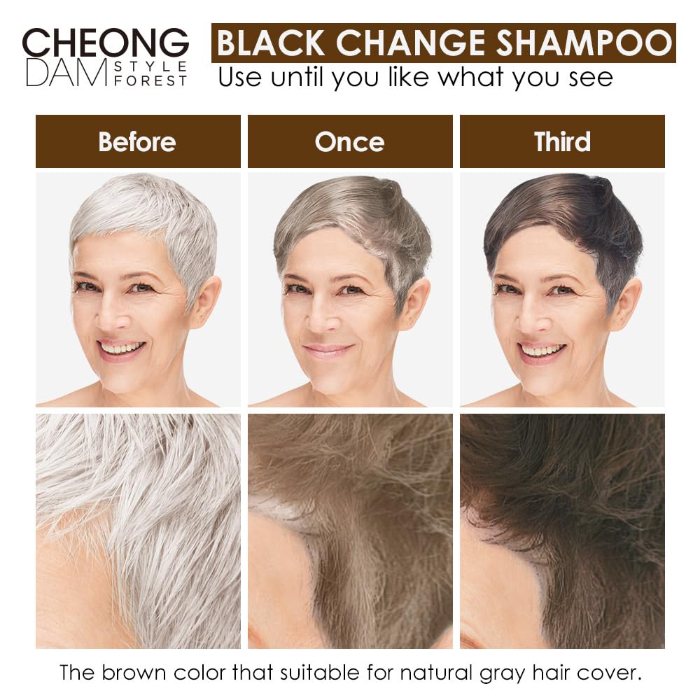 CHEONGDAM STYLE FOREST BLACK CHANGE SHAMPOO ULTRA BROWN