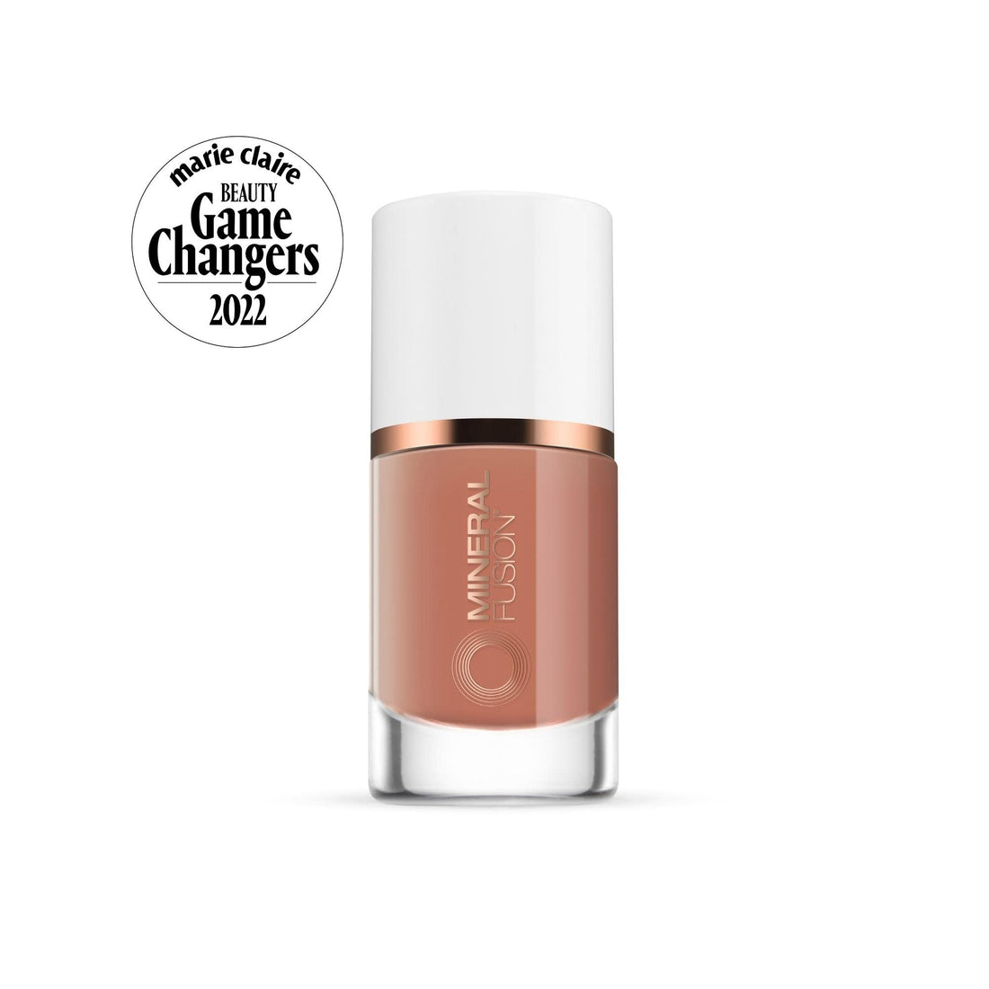 Mineral Fusion Nail Polish, Salmon Pink, Arm Candy
