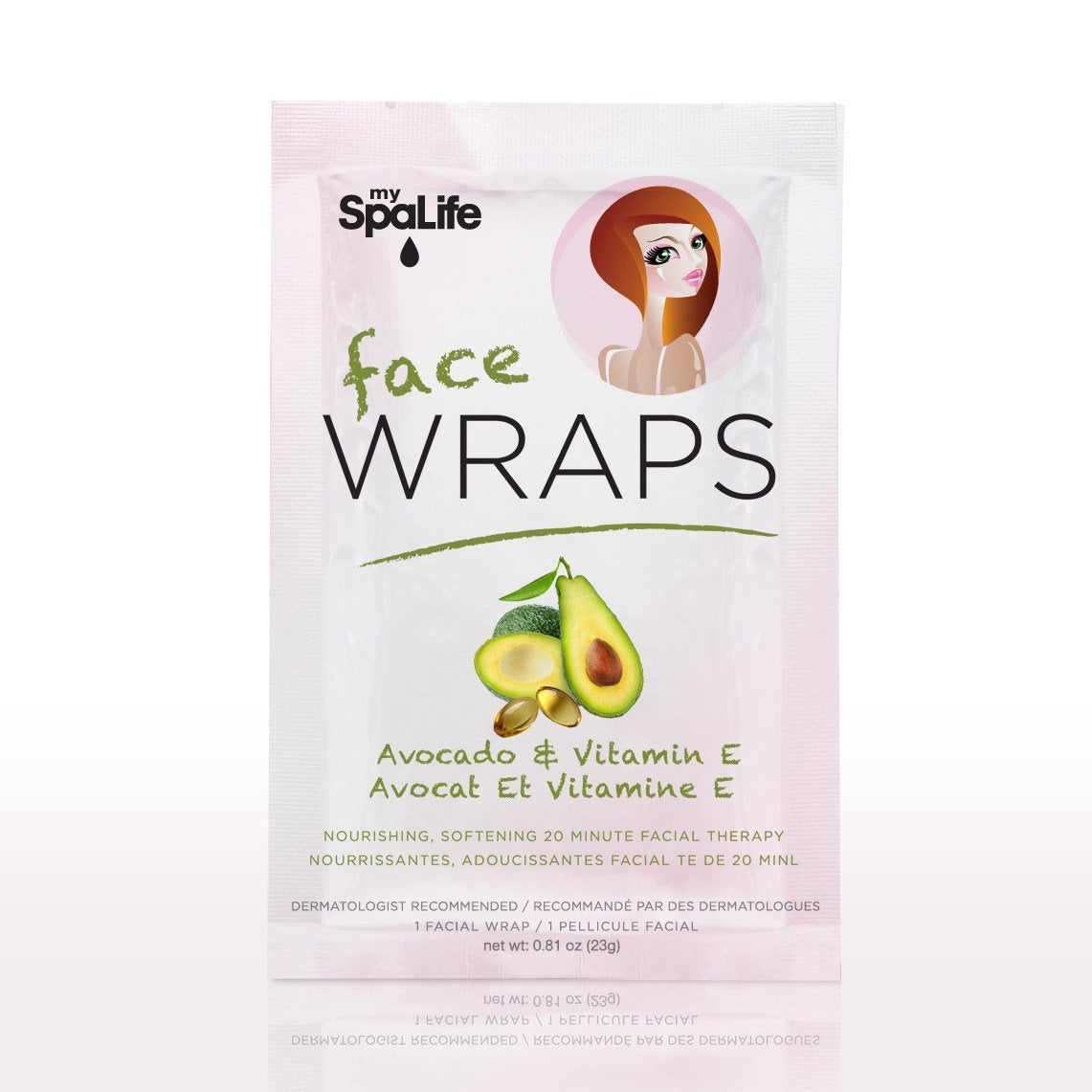 Spa Life Facial, Avocado, 0.81 Ounce
