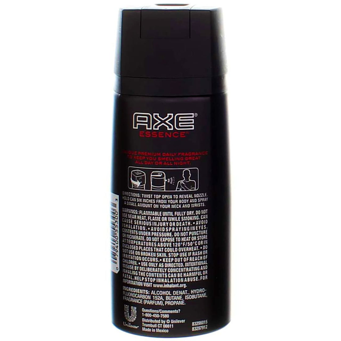 Axe Daily Fragrance, Essence, 4 Ounce (Pack Of 6)