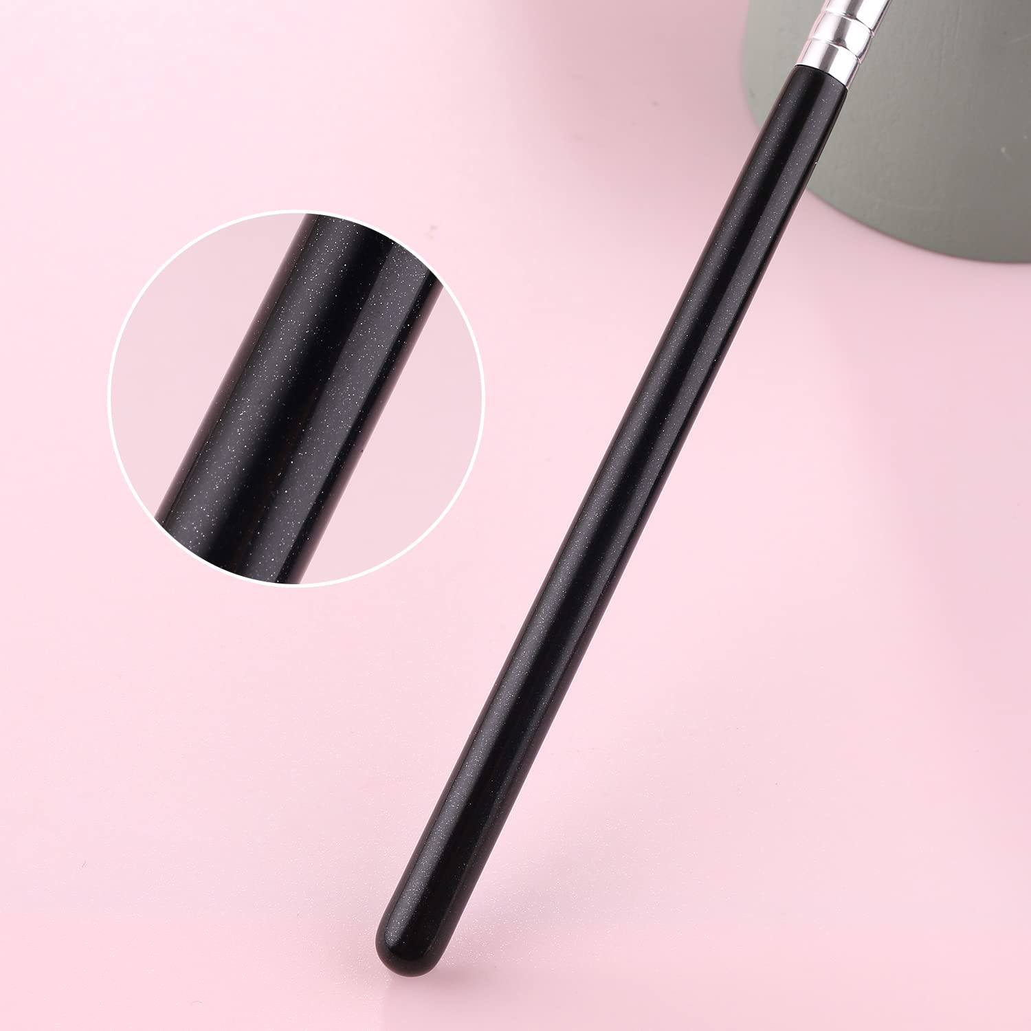 IPRESTA Flat Concealer brush Brow Brush Black Single Brushes Eye Shadow Primer Applicator Brush for Blending, Small Makeup Brush Concealer Brush Eyeshadow brush