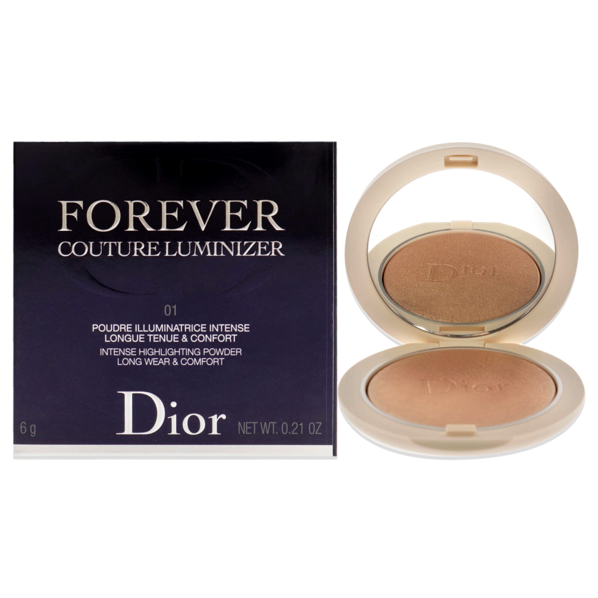 Christian Dior Forever Couture Luminizer - 01 Nude Glow Highlighter Women 0.21 oz