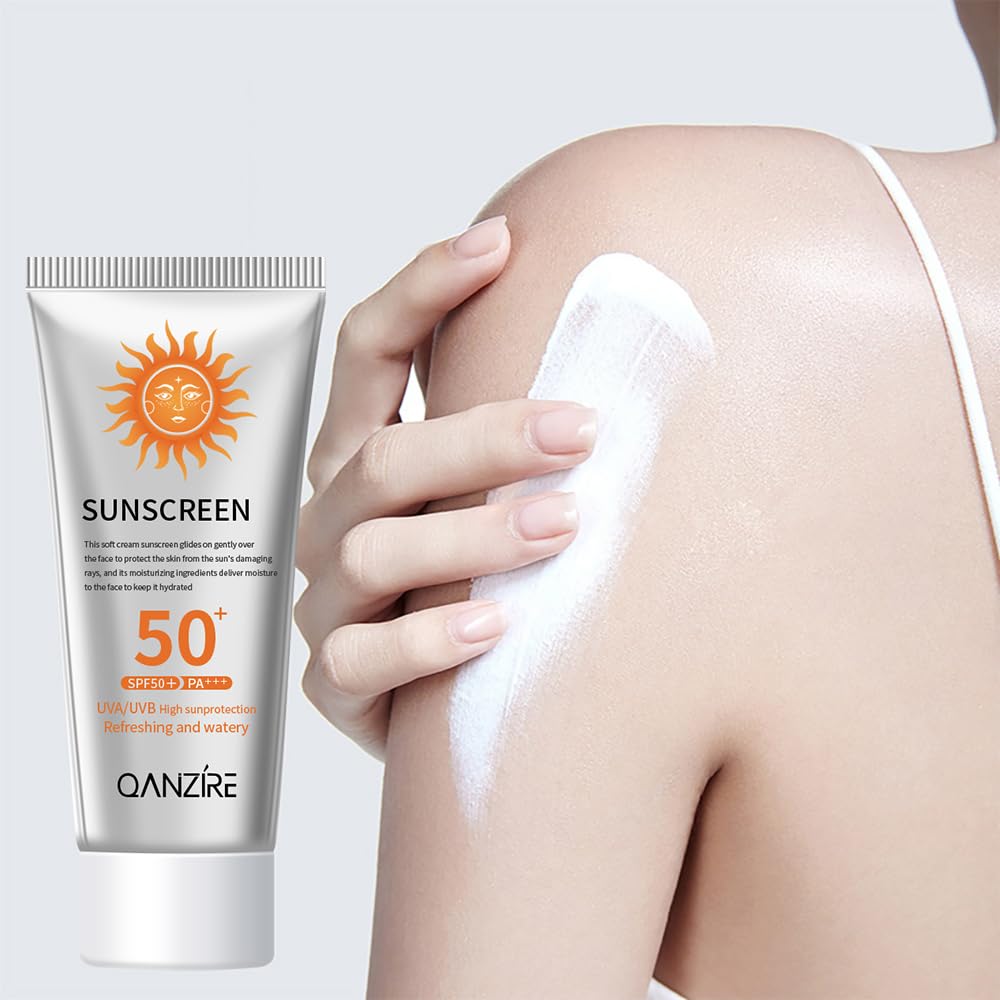 Sport Face Sunscreen, SPF 50, Water Resistant, Sweat Resistant Oil Free Sunscreen Lotion, Traveling for men, women, and children can be available, 1.76 oz