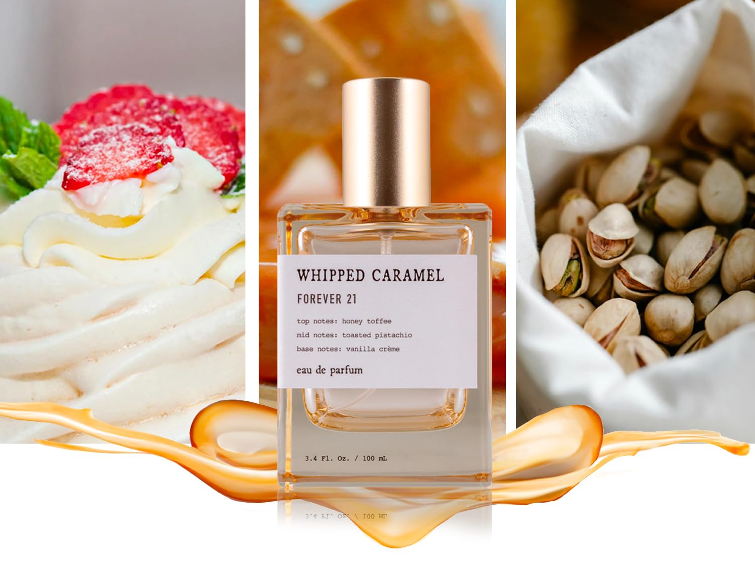 Forever 21 Whipped Caramel Eau de Parfum, 3.4 fl. oz