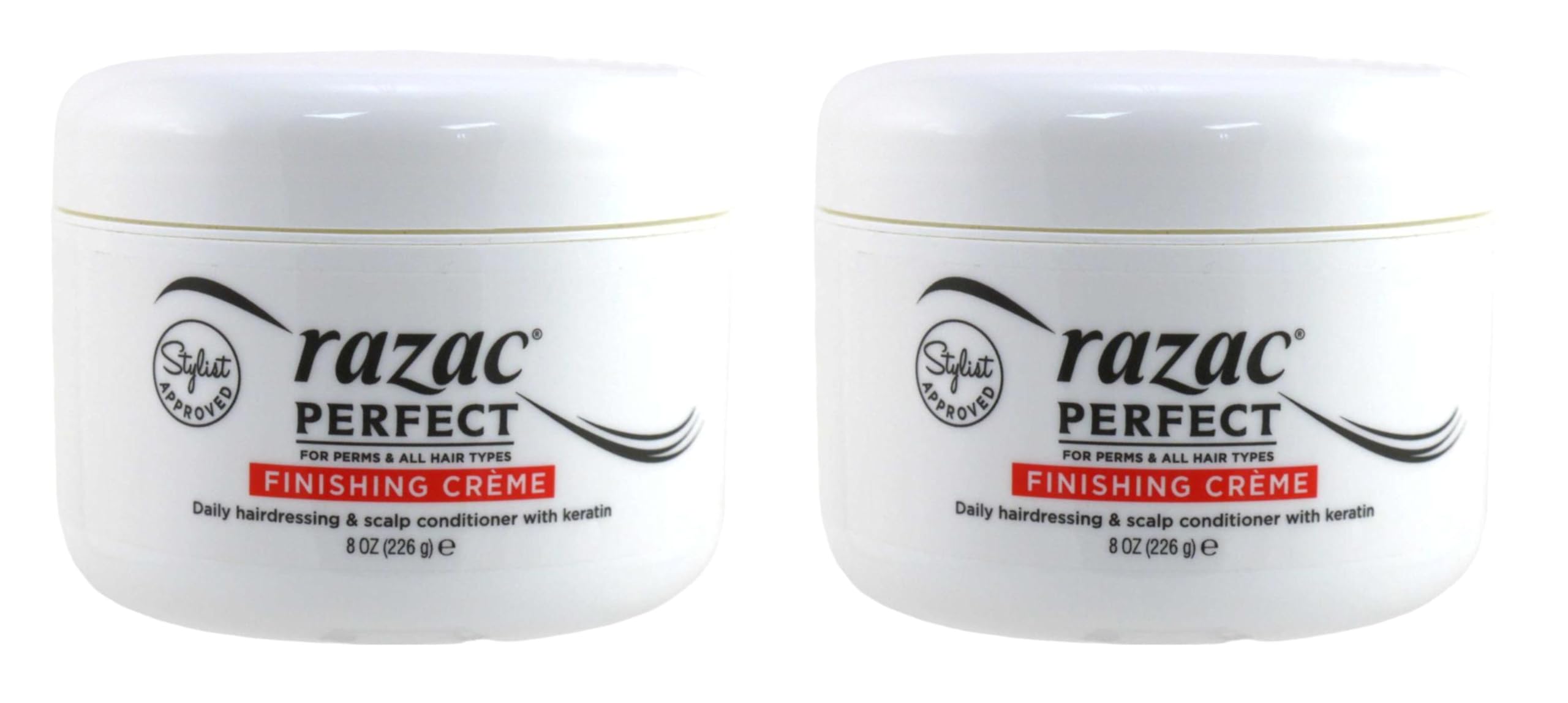 Razac Perfect For Perms Finish Creme 8oz (2 Pack)