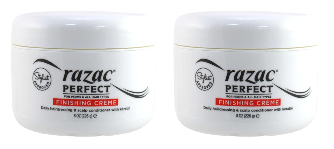 Razac Perfect For Perms Finish Creme 8oz (2 Pack)